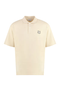 Cotton-piqué polo shirt